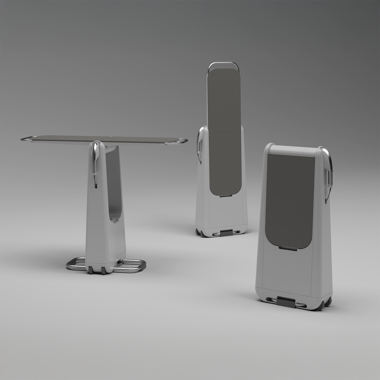 Steamline configurations — ironing, steaming, and storage